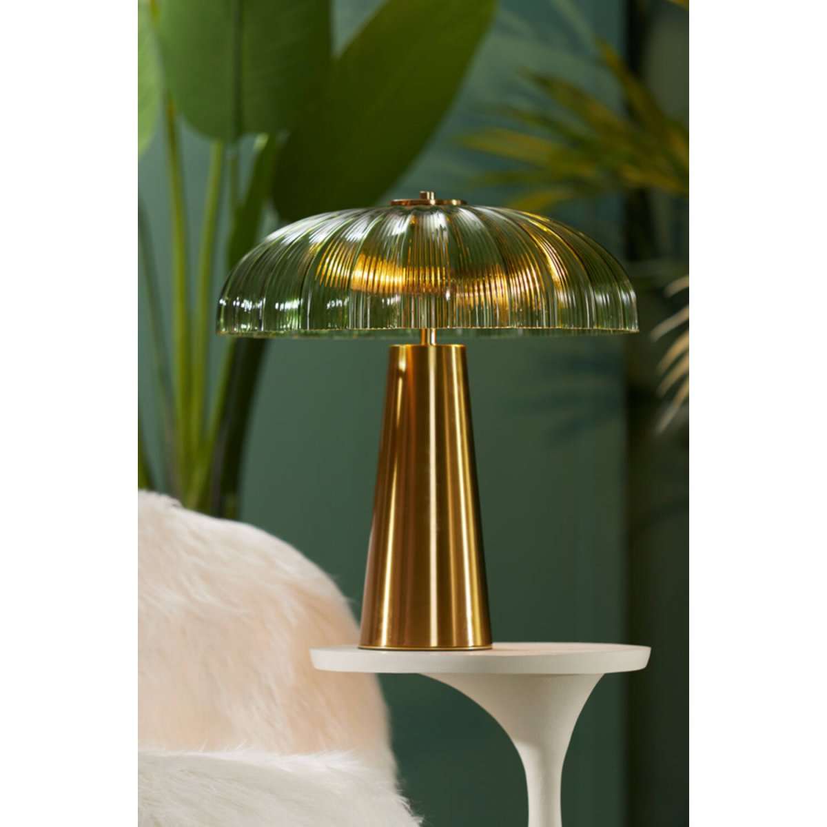 Fungo 50cm Goud tafellamp Van Light & Living - 