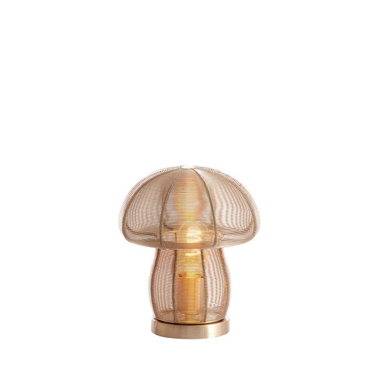 Mushroom 24cm Goud tafellamp Van Light & Living - 