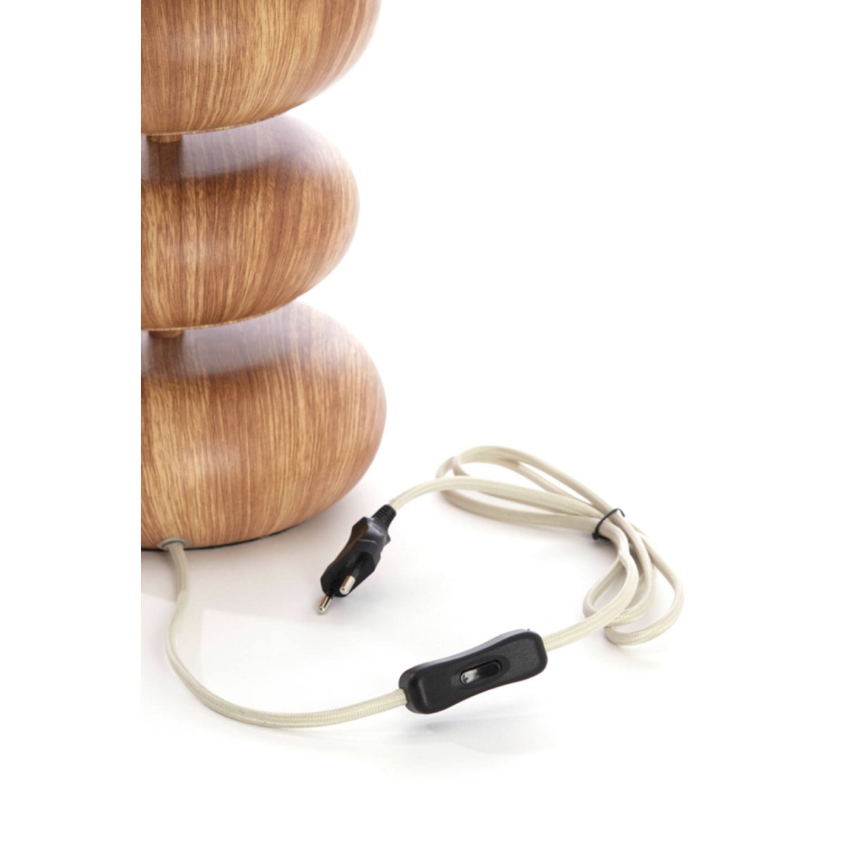 Danialo 67cm Hout tafellamp Van Light & Living - 