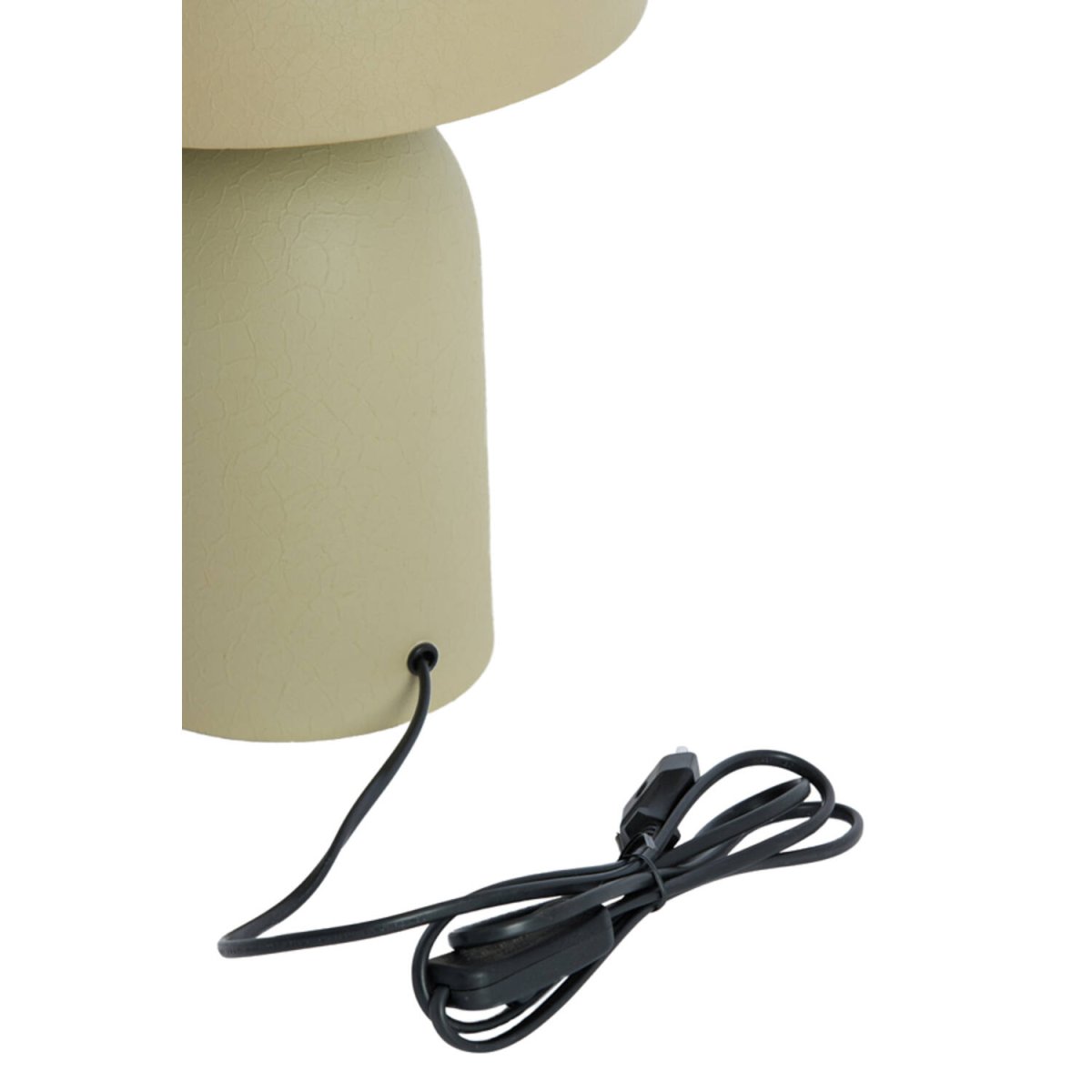 Tolima 35cm Groente tafellamp Van Light & Living - Het matte oppervlak en de harmonieuze kleurtoon van de lamp verspreiden een warme, comfortabele sfeer in de kamer - perfect als sfeerverlichting op het nachtkastje, in het raam of op een plank.