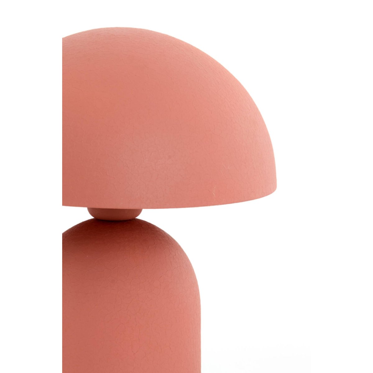 Tolima 35cm Roze tafellamp Van Light & Living - Het matte oppervlak en de harmonieuze kleurtoon van de lamp verspreiden een warme, comfortabele sfeer in de kamer - perfect als sfeerverlichting op het nachtkastje, in het raam of op een plank.