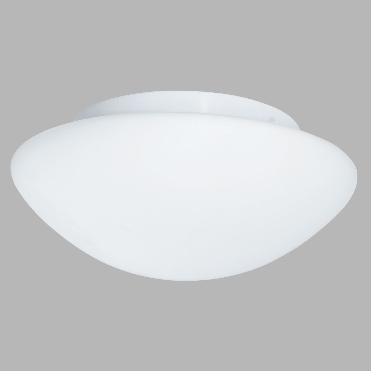 Tokyo Ø28 Wit badkamerlamp Van Searchlight - Dankzij het discrete design past de lamp naadloos in het plafond en verspreidt hij een zacht en aangenaam licht, wat een warme sfeer creëert.