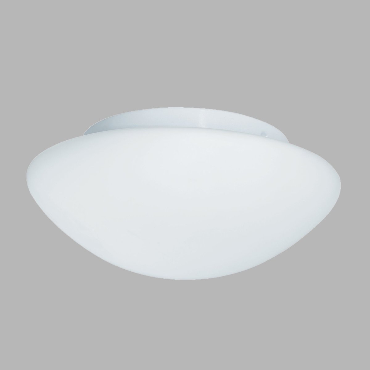 Tokyo Ø35 Wit badkamerlamp Van Searchlight - Dankzij het discrete design past de lamp naadloos in het plafond en verspreidt hij een zacht en aangenaam licht, wat een warme sfeer creëert.
