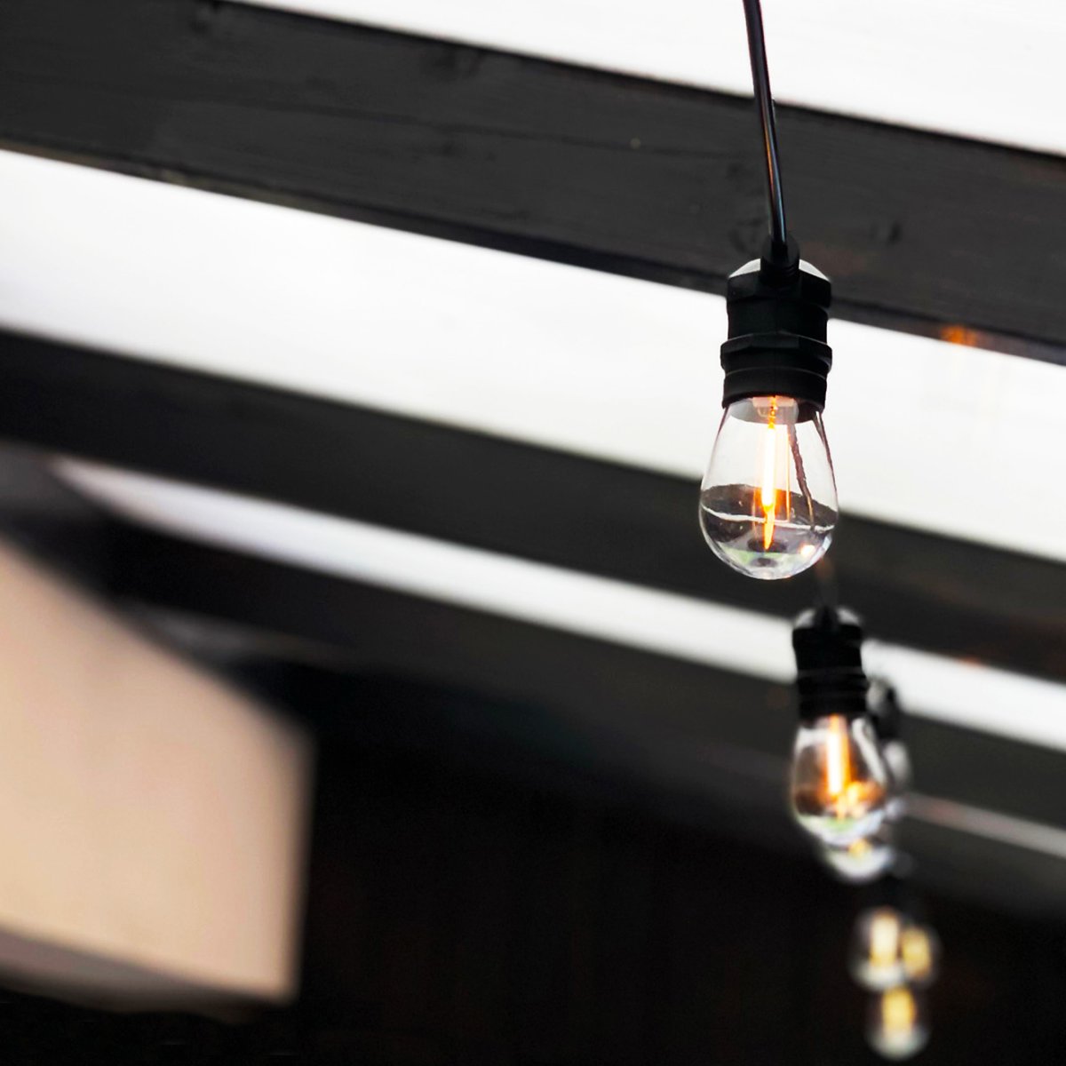 Deco bulb x 5 Transparant Van Lightson - Voor een optimale levensduur adviseren wij u de transformator niet met meer dan 85% van de maximale capaciteit te belasten.