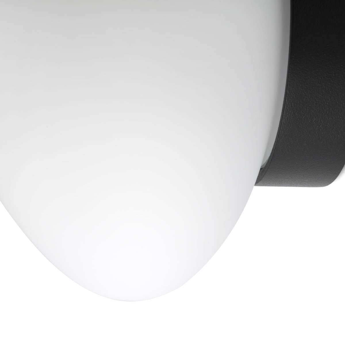 Nubo Ø15 Zwart badkamerlamp Van Faro Barcelona - De warme lichtkleur (2700K) cre&euml;ert een aangename en gastvrije sfeer - een harmonieuze combinatie van vorm, functie en sfeer.