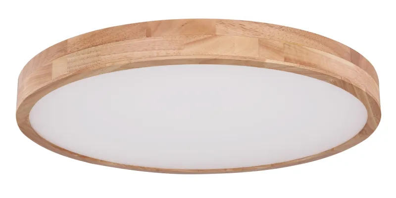 Rainer Ø60 Natuur plafondlamp Van Globo Lighting - Lampan har &auml;ven en f&auml;rgv&auml;xlingsfunktion med m&ouml;jlighet att fixera en vald f&auml;rg, vilket g&ouml;r den b&aring;de flexibel och funktionell.