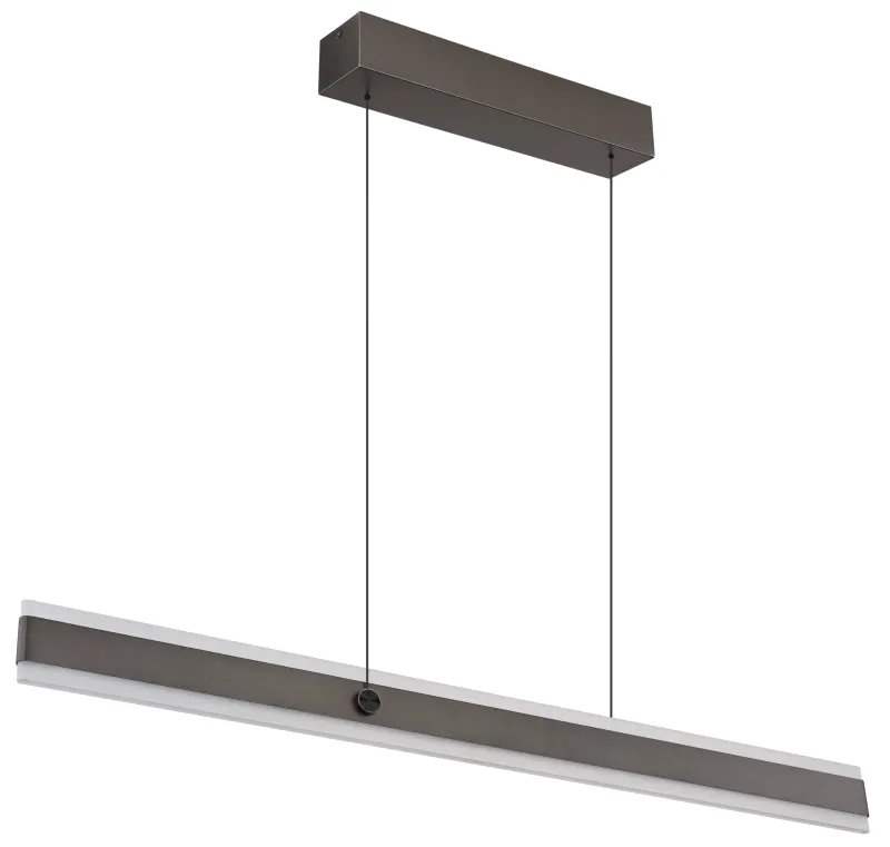 Gebaldo 96cm Titanium hanglamp Van Globo Lighting - Med sin unika kombination av modern design och h&ouml;gkvalitativa material blir denna takpendel en riktig blickf&aring;ngare och en elegant detalj i varje rum.