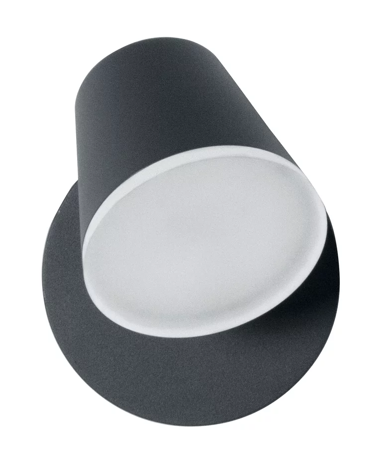 Midi Spot I Donkergrijs buitenlamp Van Osram - Med en rotationsvinkel p&aring; 320&deg; kan den justeras f&ouml;r att rikta ljuset d&auml;r det beh&ouml;vs, vilket g&ouml;r den perfekt f&ouml;r att belysa specifika omr&aring;den eller skapa en atmosf&auml;risk effekt.