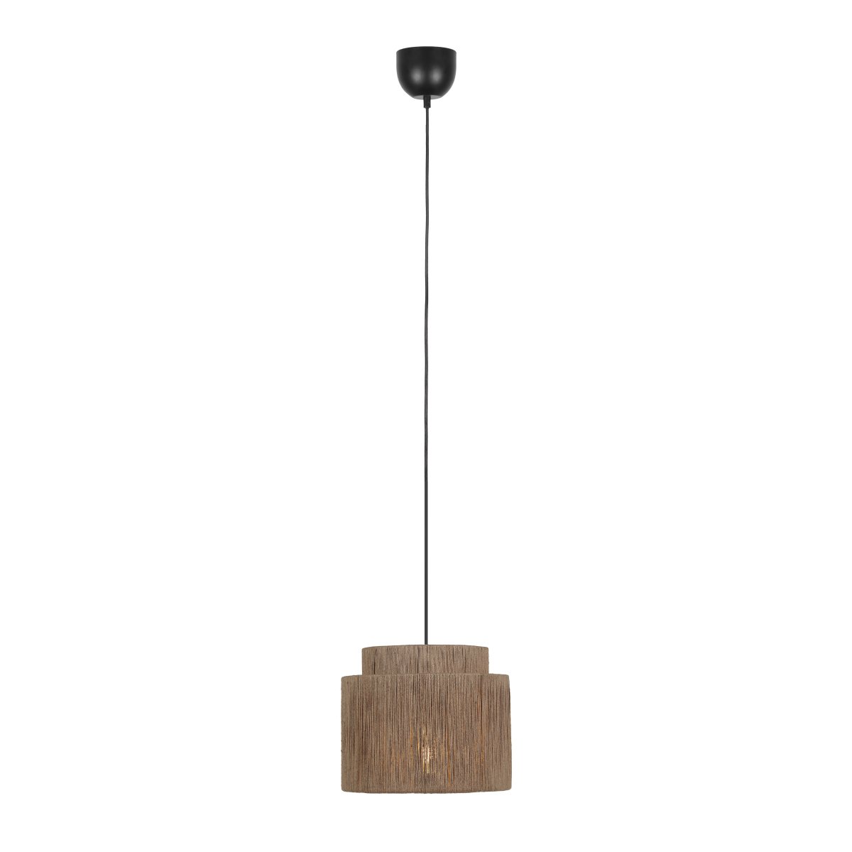 Smilla Ø30 Natuur hanglamp Van Trio Lighting - De Smilla hanglamp combineert een boho-stijl met natuurlijke elementen en cre&euml;ert een warme en uitnodigende sfeer in huis.