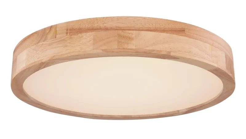 Rainer Ø40 Natuur plafondlamp Van Globo Lighting - Lampan har &auml;ven en f&auml;rgv&auml;xlingsfunktion med m&ouml;jlighet att fixera en vald f&auml;rg, vilket g&ouml;r den b&aring;de flexibel och funktionell.