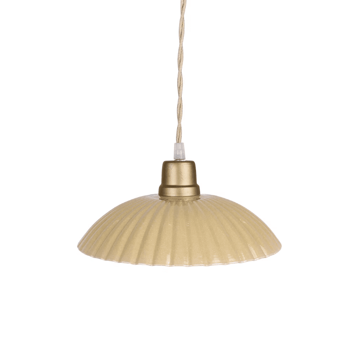 Ingrid Stor Ø24 Geel raamlamp Van Strömshaga - Geen stroomonderbreker op het snoer of kroonconnector, kies zelf of u een contact met de muur of het plafond wilt verbinden.