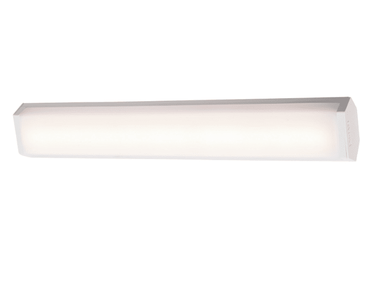 Handy 45cm Wit Van Airam - Handy kan recht of in een hoek van 45&deg; op het oppervlak worden gemonteerd.