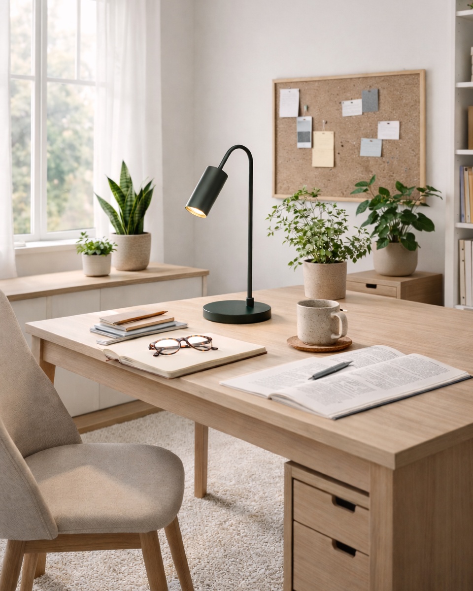 Curve 50cm Donkergroen bureaulamp Van By Rydéns - Het ontwerp combineert strakke, slanke lijnen met een zachte, speelse curve die de lamp een moderne uitstraling geeft.