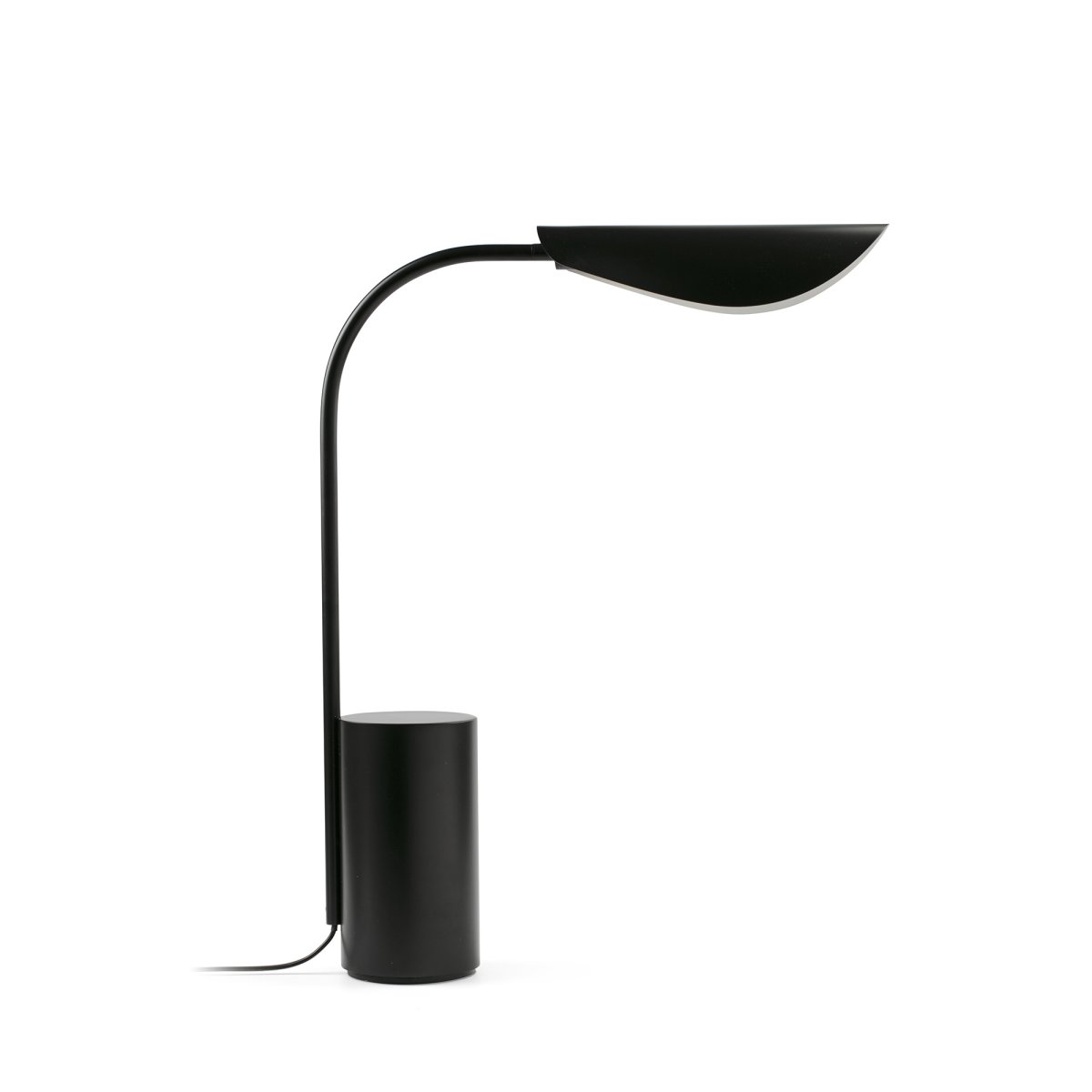 Liggera 55cm Zwart tafellamp Van Faro Barcelona - De zachte, natuurlijke vormen doen denken aan het silhouet van een tak en geven de lamp een harmonieuze en organische uitstraling.