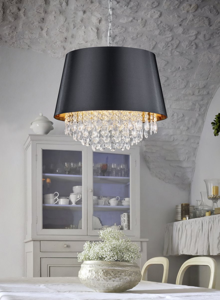 Loreley Ø50 Zwart hanglamp Van Trio Lighting - 