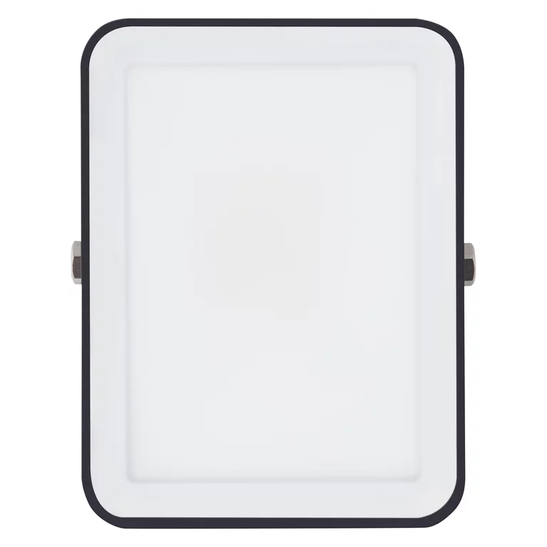 Floodlight Essential 10W Zwart buitenlamp Van Ledvance - De witte satijnen matte diffuser zorgt voor een homogeen en niet-verblindend licht, waardoor er een aangenaam licht ontstaat zonder scherpe schaduwen.