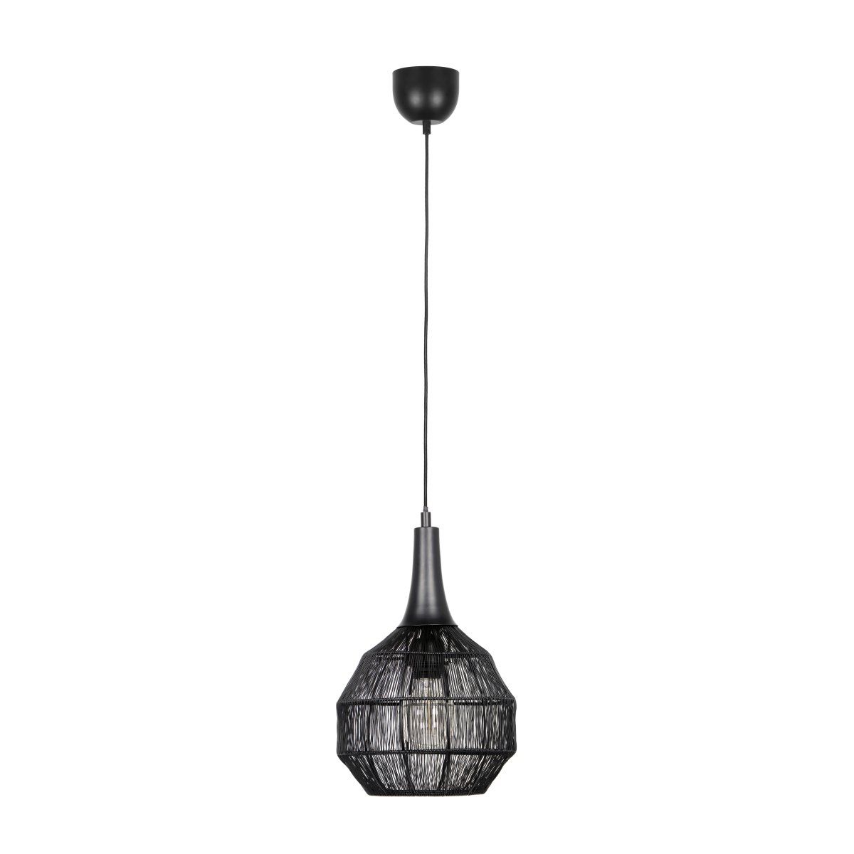 Soraya Ø26 Zwart hanglamp Van Trio Lighting - 