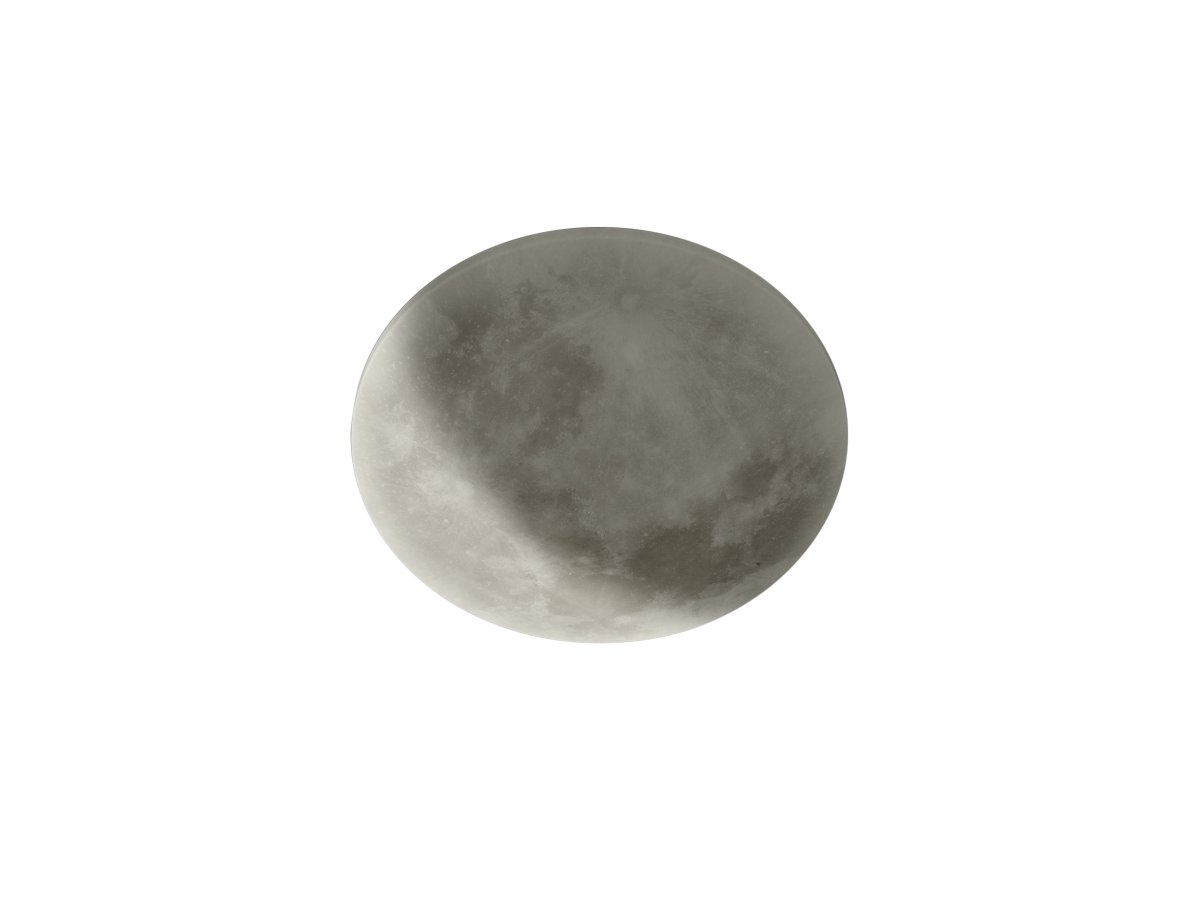 Lunar Ø40 Grijs plafondlamp Van Trio Lighting - 