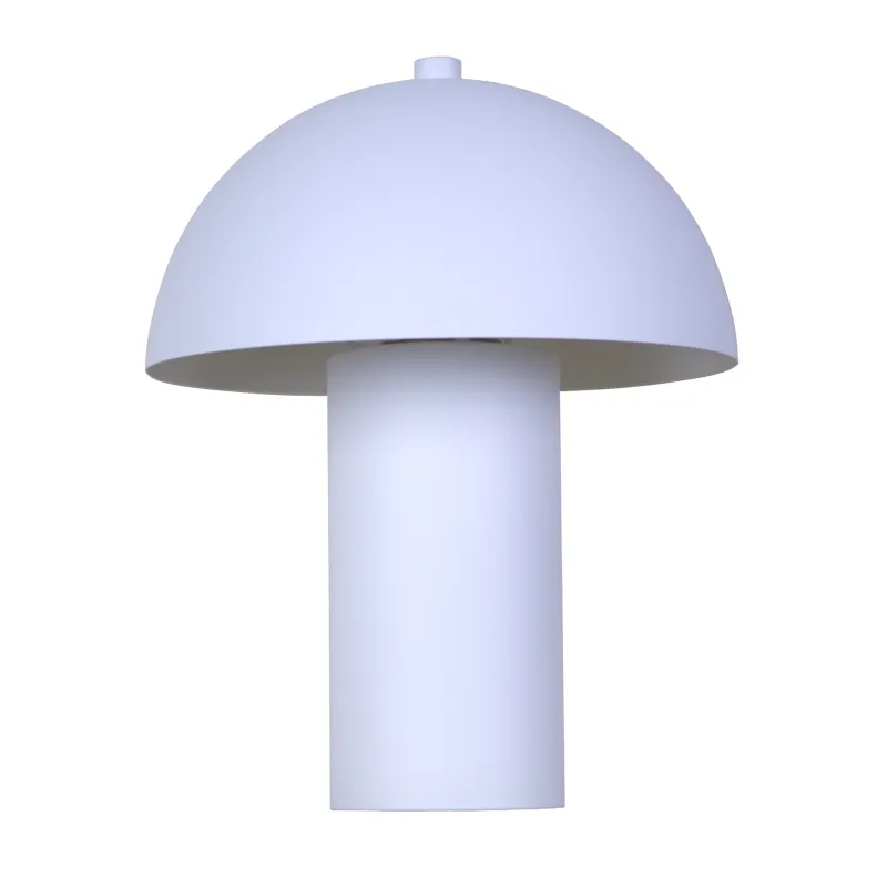 Bert 26cm Wit tafellamp Van Globo Lighting - Med sin minimalistiska elegans sm&auml;lter bert harmoniskt in i moderna hem och blir en stilfull inredningsdetalj.