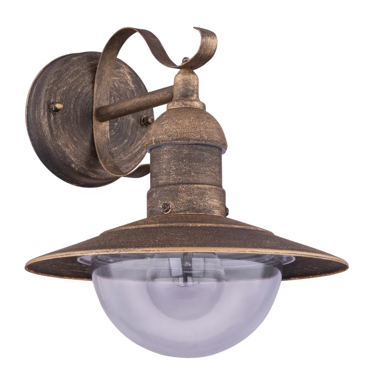 Linda Goud buitenlamp Van Globo Lighting - Kombinera stil och funktion med Linda och skapa en inbjudande atmosf&auml;r runt ditt hem!