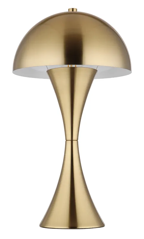 Dima 36cm Goud tafellamp Van Globo Lighting - Perfekt f&ouml;r moderna milj&ouml;er, d&auml;r den ger en sofistikerad touch samtidigt som den sprider behagligt ljus.