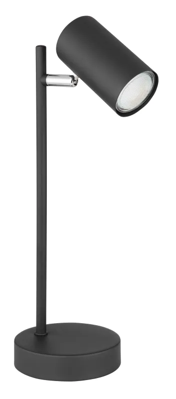 Robby 35cm Zwart bureaulamp Van Globo Lighting - Robby &auml;r en praktisk skrivbordslampa som blir ett stilfullt tillskott till ditt hem.