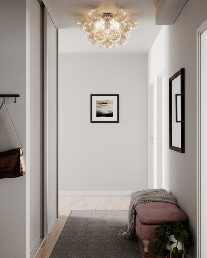 Gross Ø70 Amber plafondlamp Van By Rydéns - De handgemaakte glazen bollen geven een uniek gevoel van kwaliteit en vakmanschap en verspreiden een fijne en aangename gloed die de kamer vult met een zachte en uitnodigende sfeer.