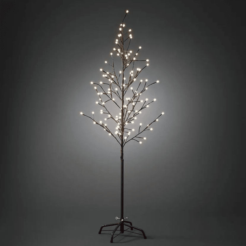 Bruine Boom 150cm Bruin Van Konstsmide - Creëer een sfeervolle sfeer met deze lichtslinger &ndash; een decoratieve favoriet tijdens de kerstperiode en het hele jaar door!