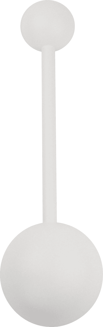 Alba long LED 30cm Wit Van Lampan - Geef je interieur een boost met de lange LED-wandlamp Alba&nbsp;&ndash; een elegante en energiezuinige oplossing voor moderne woningen en hotels.