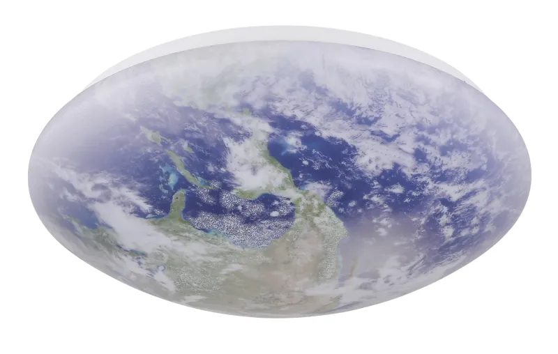 Gaia Ø35 Wit kinderlamp Van Globo Lighting - Ett utm&auml;rkt val f&ouml;r vardagsrum, kontor eller barnrum och fungerar b&aring;de som en funktionell ljusk&auml;lla och en dekorativ inredningsdetalj.