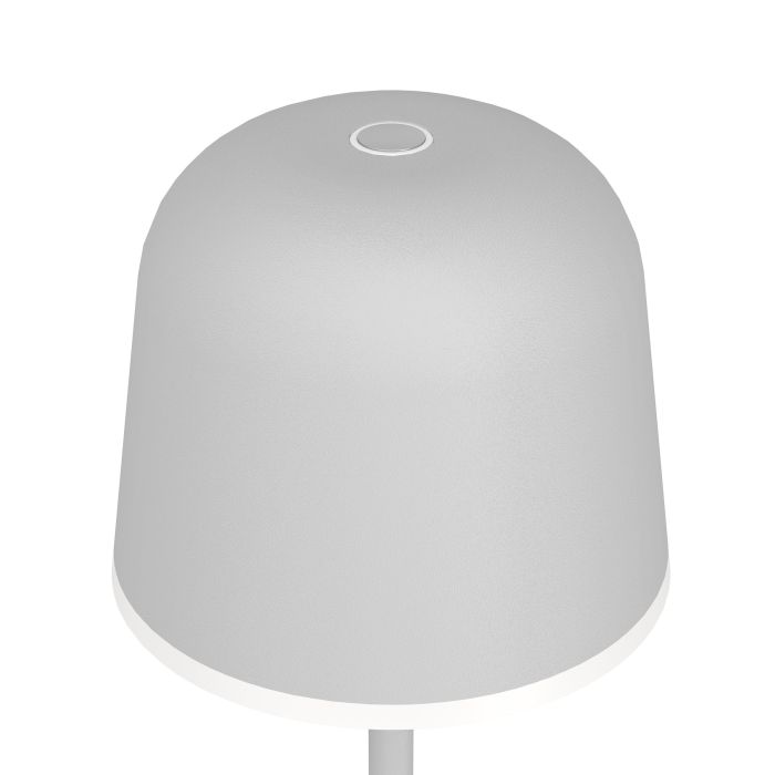 Mannera 34cm Grijs Draagbare Van Eglo - U kunt hem eenvoudig opladen met de meegeleverde USB-kabel, zodat u hem gemakkelijk overal mee naartoe kunt nemen - of u nu op het terras, in de tuin of op een picknick bent.