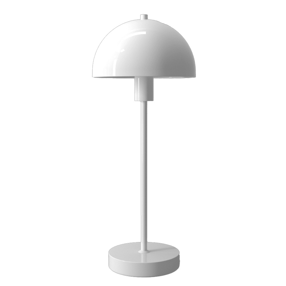 Vienda 48cm Wit tafellamp Van Herstal - De Vienda tafellamp heeft een klassiek en elegant design, waardoor de lamp jarenlang in huis gebruikt kan worden.
