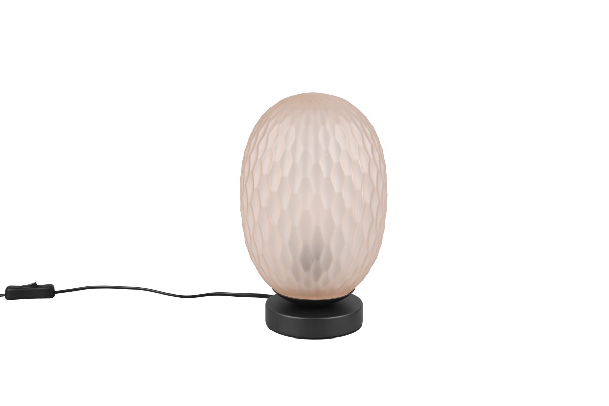 Facette 28cm Amber tafellamp Van Trio Lighting - 