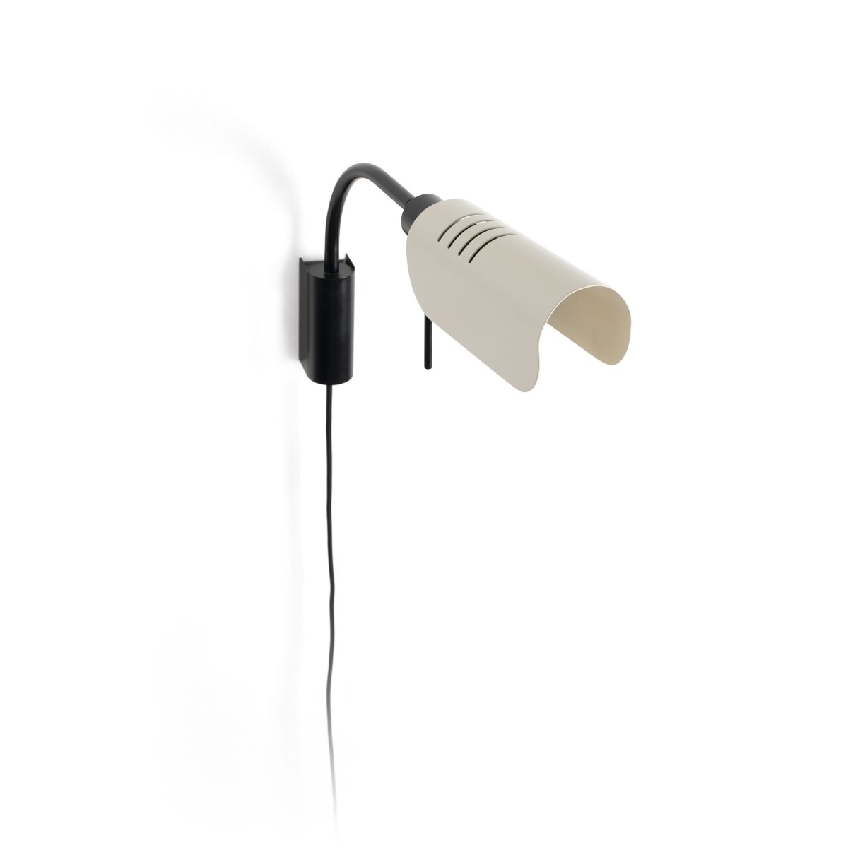 Martinica 47cm Beige wandlamp Van Faro Barcelona - Martinica is een wandlamp met een verstelbare arm en een leeslamp, ontworpen in een klassieke en geometrische stijl.