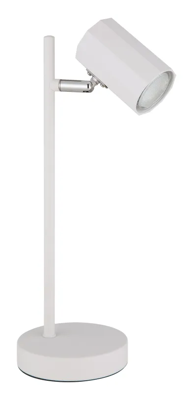 James 35cm Wit bureaulamp Van Globo Lighting - James &auml;r en modern och funktionell bordslampa som imponerar b&aring;de estetiskt och tekniskt.