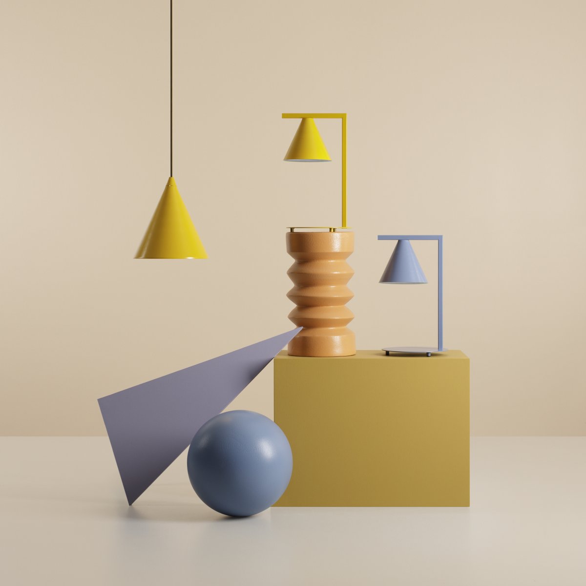 Form Ø24 Blauw hanglamp Van Artera - Het tijdloze design en de subtiele kleur zorgen ervoor dat de lamp gemakkelijk in verschillende interieurstijlen past en tegelijkertijd een verfijnde en moderne uitstraling aan de kamer toevoegt.