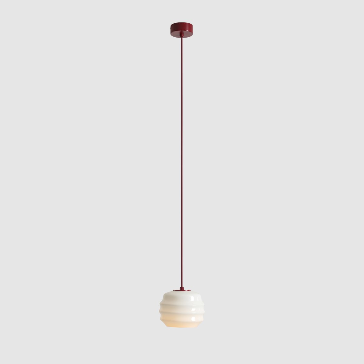 Puff Ø16 Bourgogne hanglamp Van Artera - Puff is een charmante plafondlamp die zachte vormen combineert met een modern en stijlvol design.