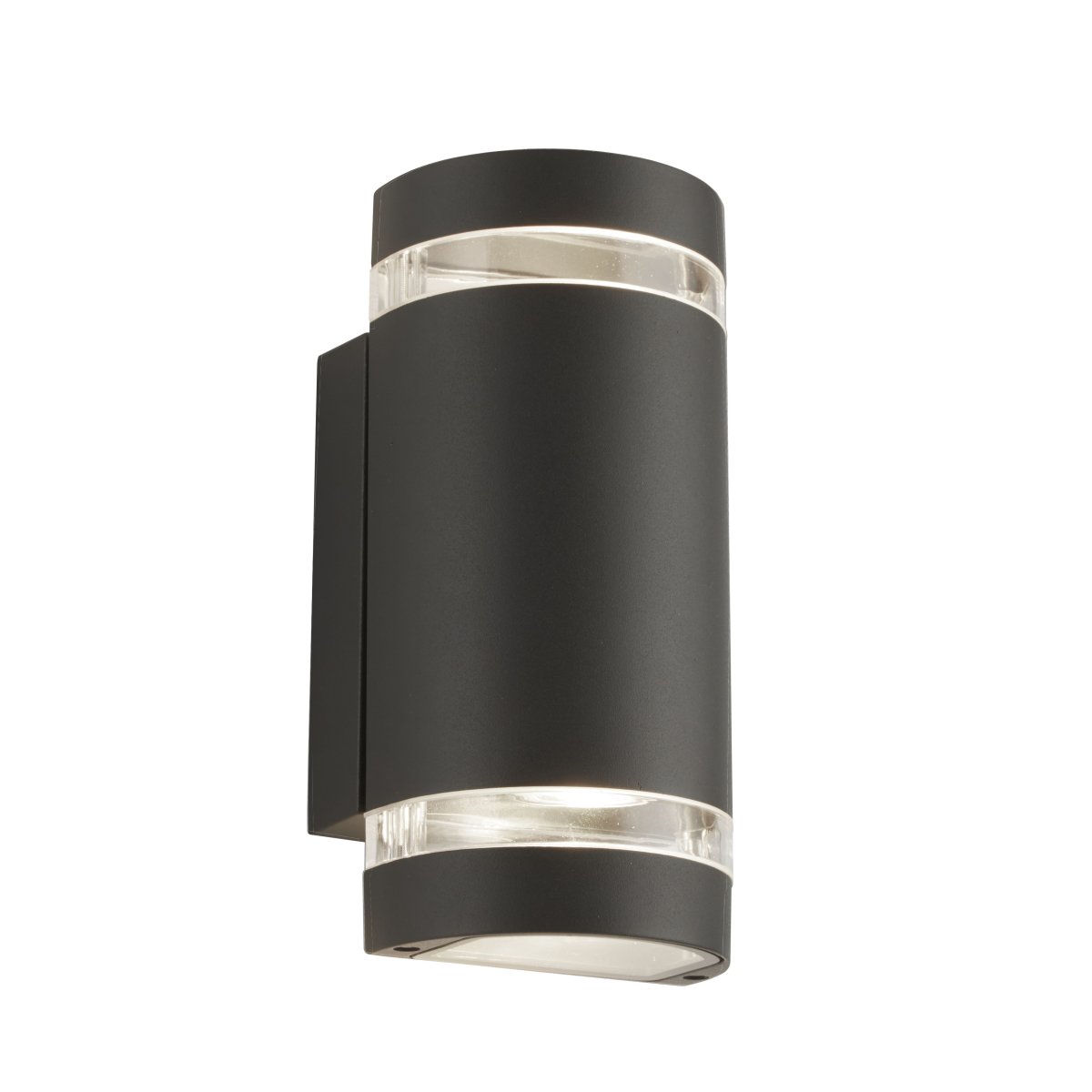 Sheffield Antraciet buitenlamp Van Searchlight - Deze gevellamp met zijn ronde design en matzwarte afwerking is de perfecte oplossing voor het cre&euml;ren van stijlvolle verlichting zowel binnen als buiten.