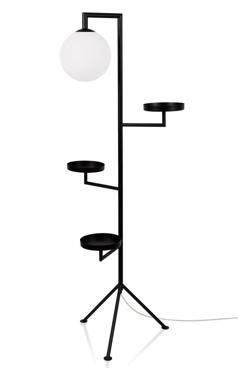 Astoria Zwart vloerlamp Van Globen Lighting - Staande lamp ontworpen door Anna Landerholm voor Globen Lighting.