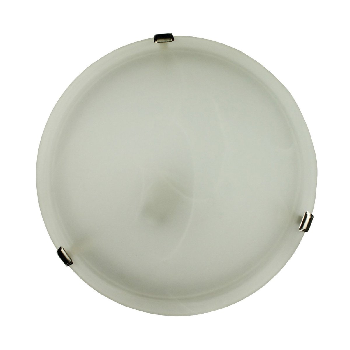  Plafond Ø30 Wit satijn plafondlamp Van Oriva - Deze eenvoudige en stijlvolle plafondlamp is perfect voor wie op zoek is naar een discrete maar functionele lichtbron.