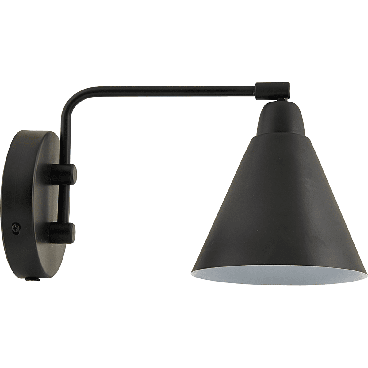 Game 30cm Zwart wandlamp Van House Doctor - Game is een fantastische wandlamp van House Doctor die is ontworpen met een moderne stijl in gedachten.
