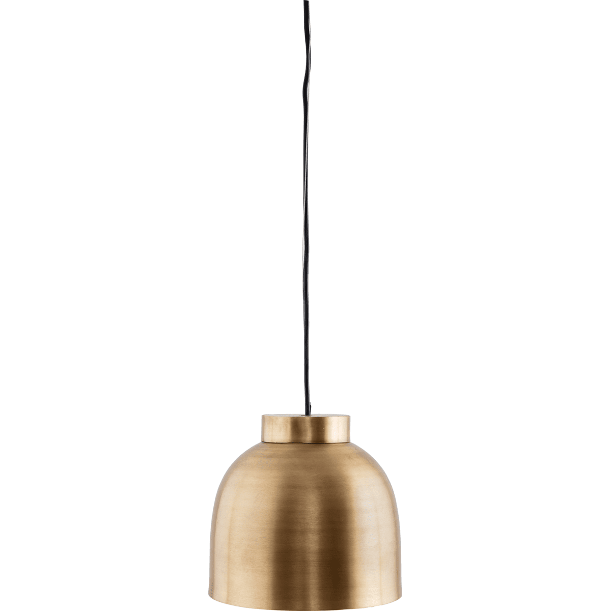 Bowl Ø20 Messing hanglamp Van House Doctor - Hang de lamp boven een kleine eettafel, in de hal of gebruik er een aantal op een rij in de keuken.