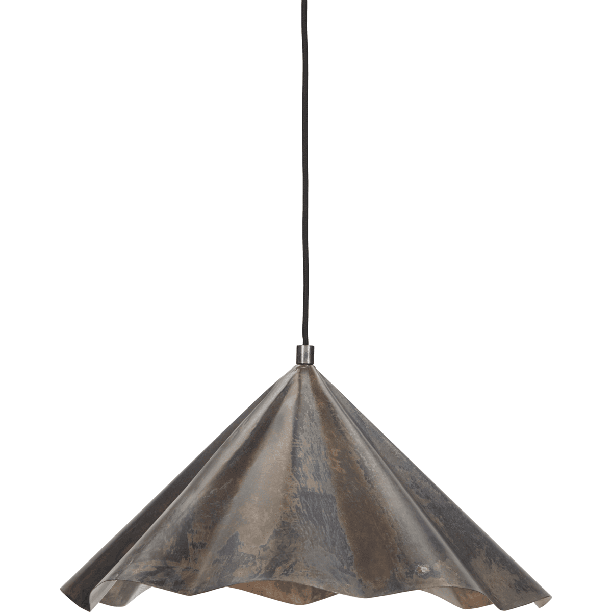 Flola Ø50 Antiek bruin hanglamp Van House Doctor - Een plafondlamp als deze is ideaal om sfeerlicht te creëren boven de eettafel en past in elk interieur dat wel een update kan gebruiken.