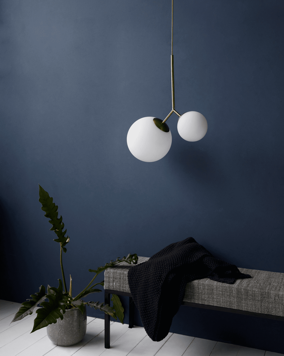 Twice 70cm Messing hanglamp Van House Doctor - Plaats hem in de hal, boven de eettafel of in een hoek van de woonkamer en creëer een prachtige en unieke gloed in het interieur.