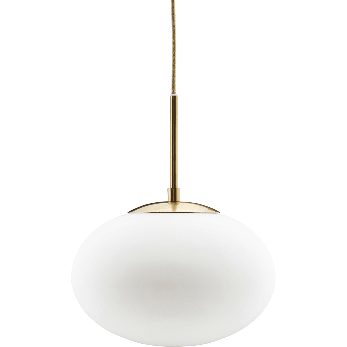 Opal Ø30 Messing hanglamp Van House Doctor - Plaats hem in de hal, boven de eettafel of in de woonkamer en creëer een prachtige en unieke gloed in het interieur.