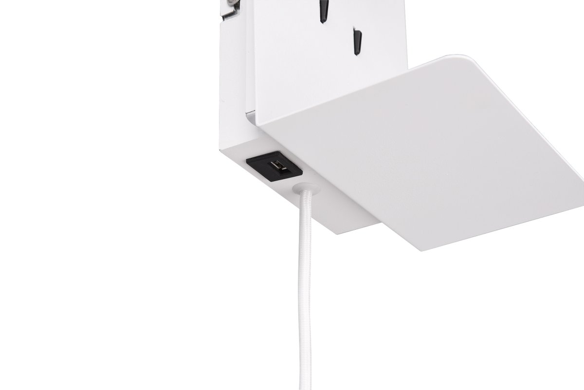 Element Wit leeslamp Van Trio Lighting - De ELEMENT wandlamp is tijdloos en minimalistisch en heeft een eenvoudig en elegant design.