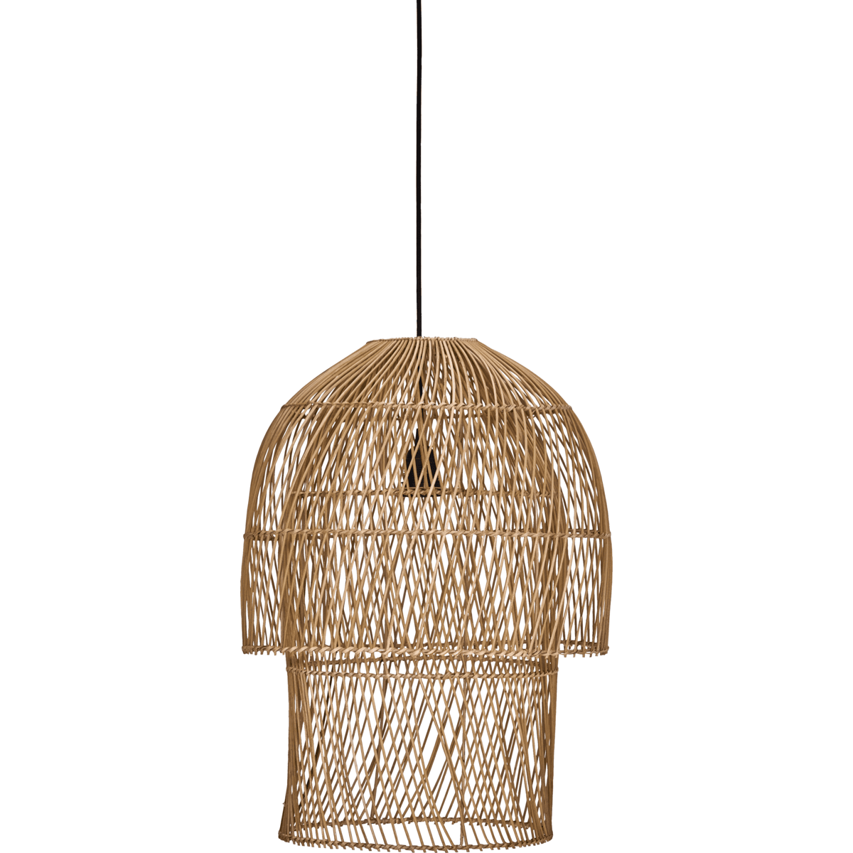 Getti Ø40 Lampenkap Excl. Ophanging Natuur hanglamp Van House Doctor - Dus als u op zoek bent naar een gewone plafondlamp voor een kleine eettafel of een lamp die een interessant silhouet geeft aan de bankgroep, dan is dit model misschien de beste keuze.