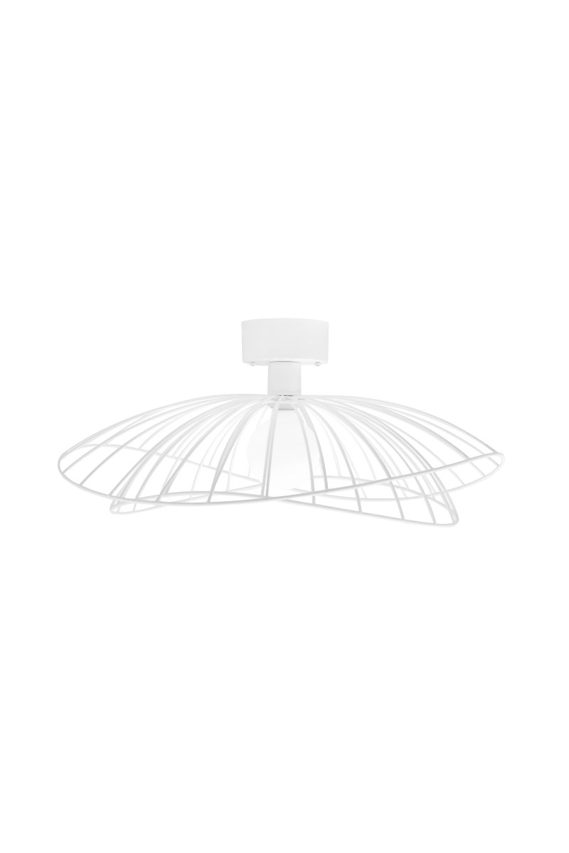 Ray Ø60 Wit wandlamp Van Globen Lighting - De lamp kan zowel aan het plafond als aan de muur worden bevestigd, waardoor hij flexibel in gebruik is.