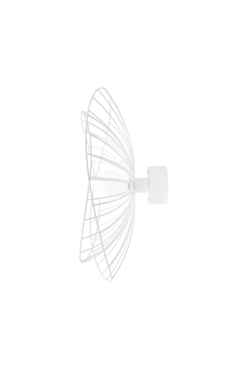 Ray Ø60 Wit wandlamp Van Globen Lighting - De lamp kan zowel aan het plafond als aan de muur worden bevestigd, waardoor hij flexibel in gebruik is.