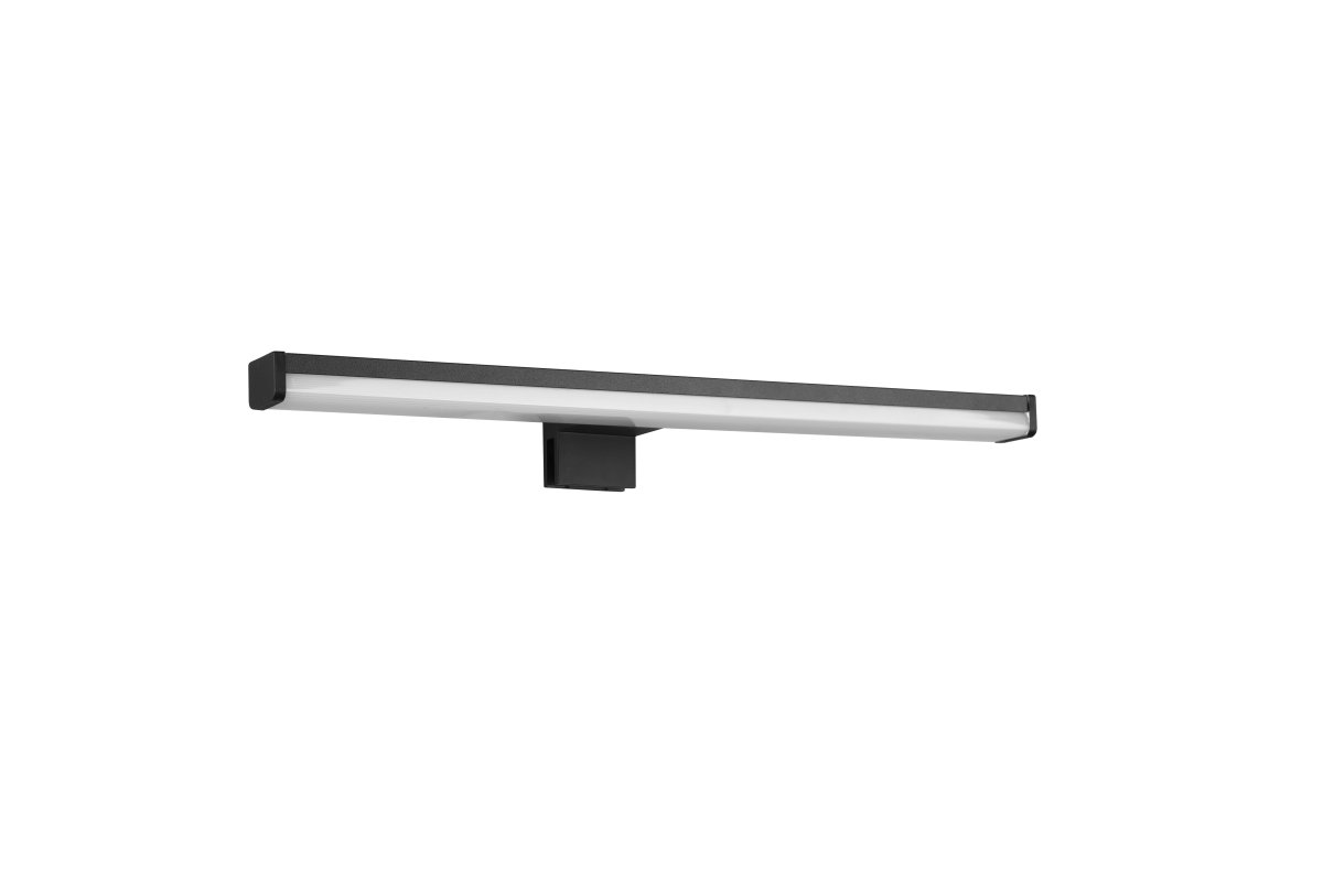Lino 40cm Zwart badkamerlamp Van Trio Lighting - Dankzij de IP44-bescherming is hij perfect voor in de badkamer.